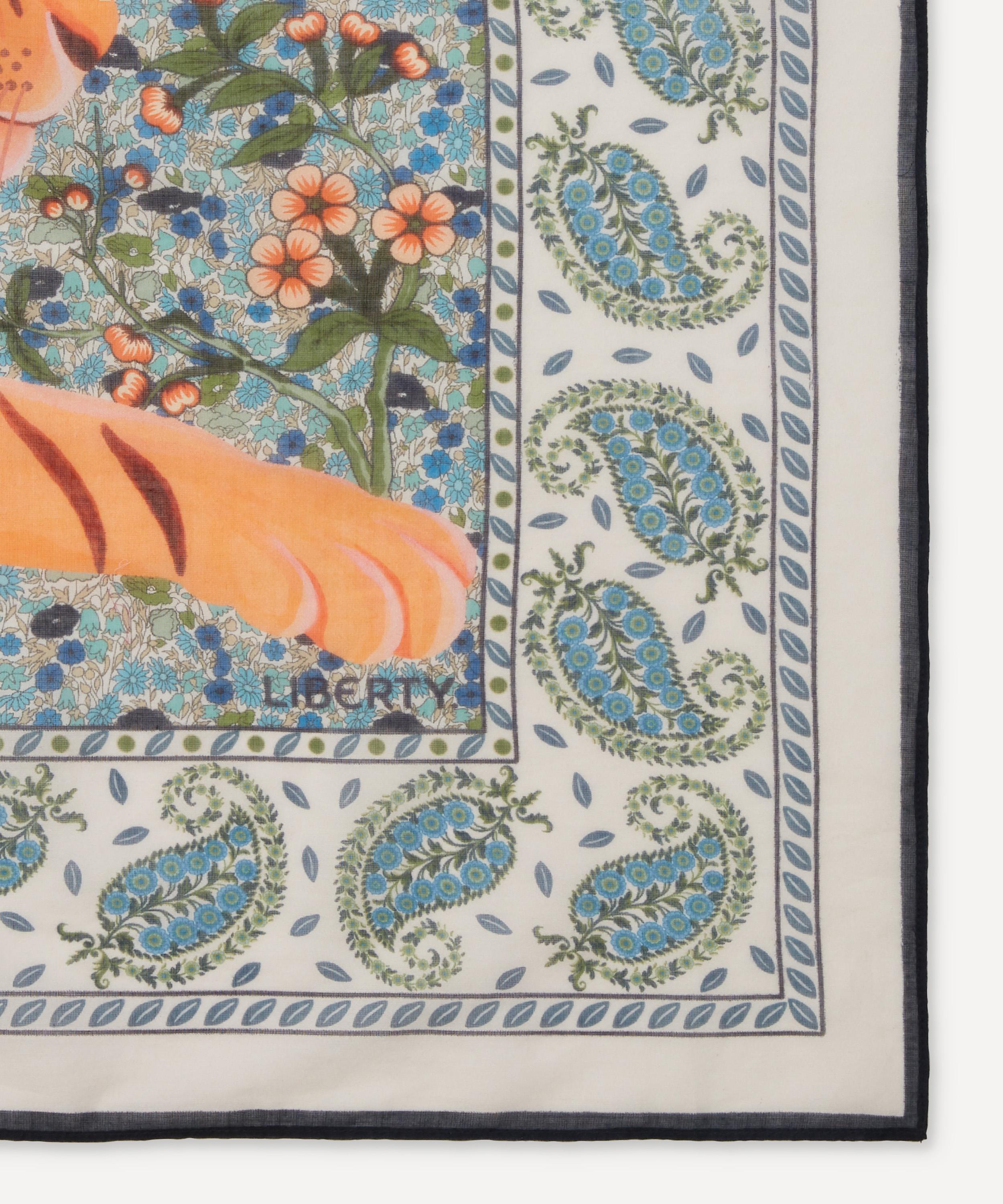 Liberty - Tiger Poppy Persia 147 x 111cm Cotton Sarong image number 3