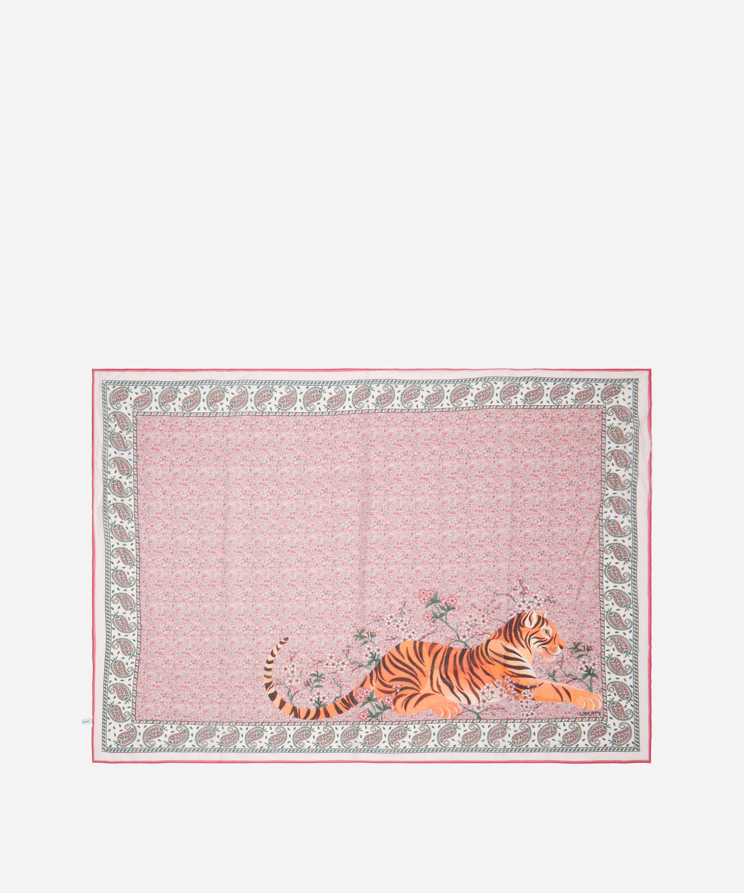 Liberty - Tiger Poppy Persia 147 x 111cm Cotton Sarong image number 0