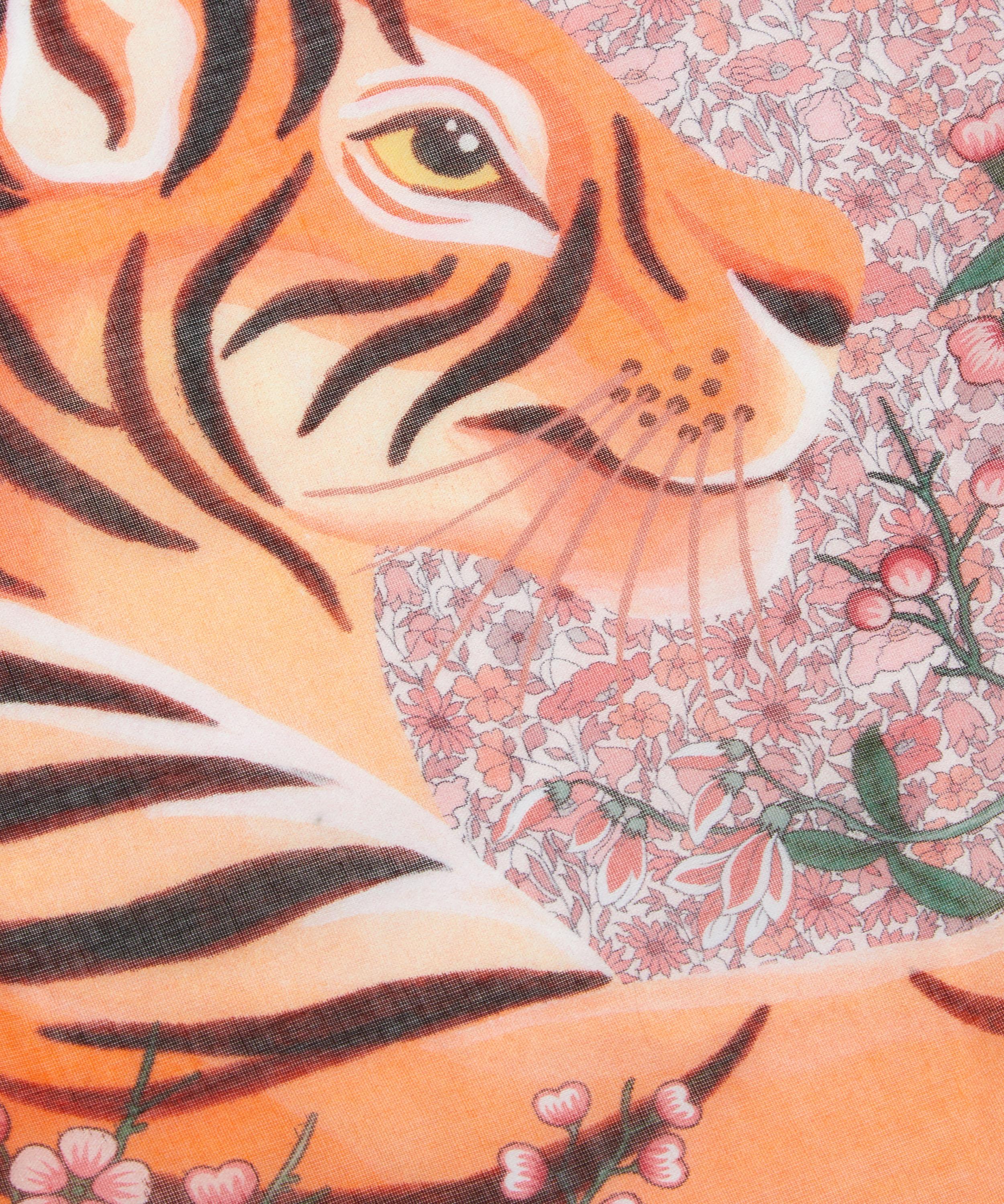 Liberty - Tiger Poppy Persia 147 x 111cm Cotton Sarong image number 2