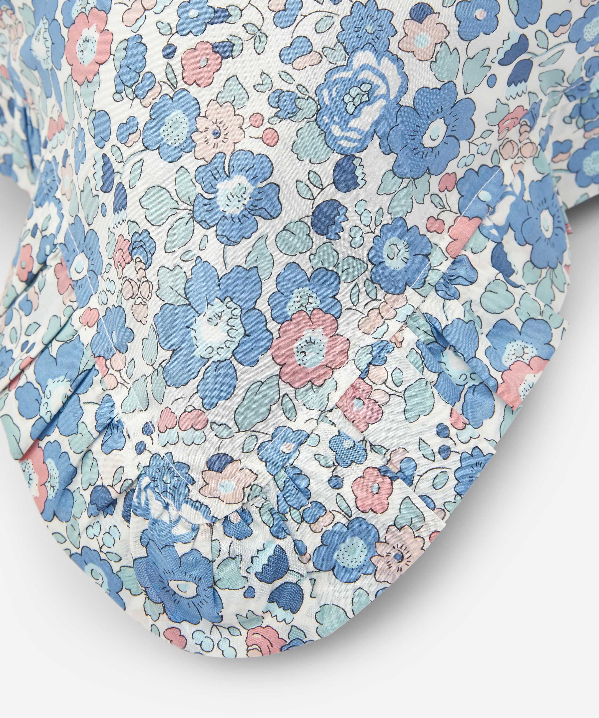 Coco & Wolf Betsy Frill Edge Pillowcases Set Of Two In Blue