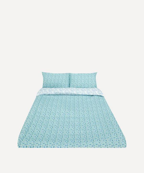 Amelie And Mitsi Double Duvet Cover Set, Mint Green Double Duvet Cover
