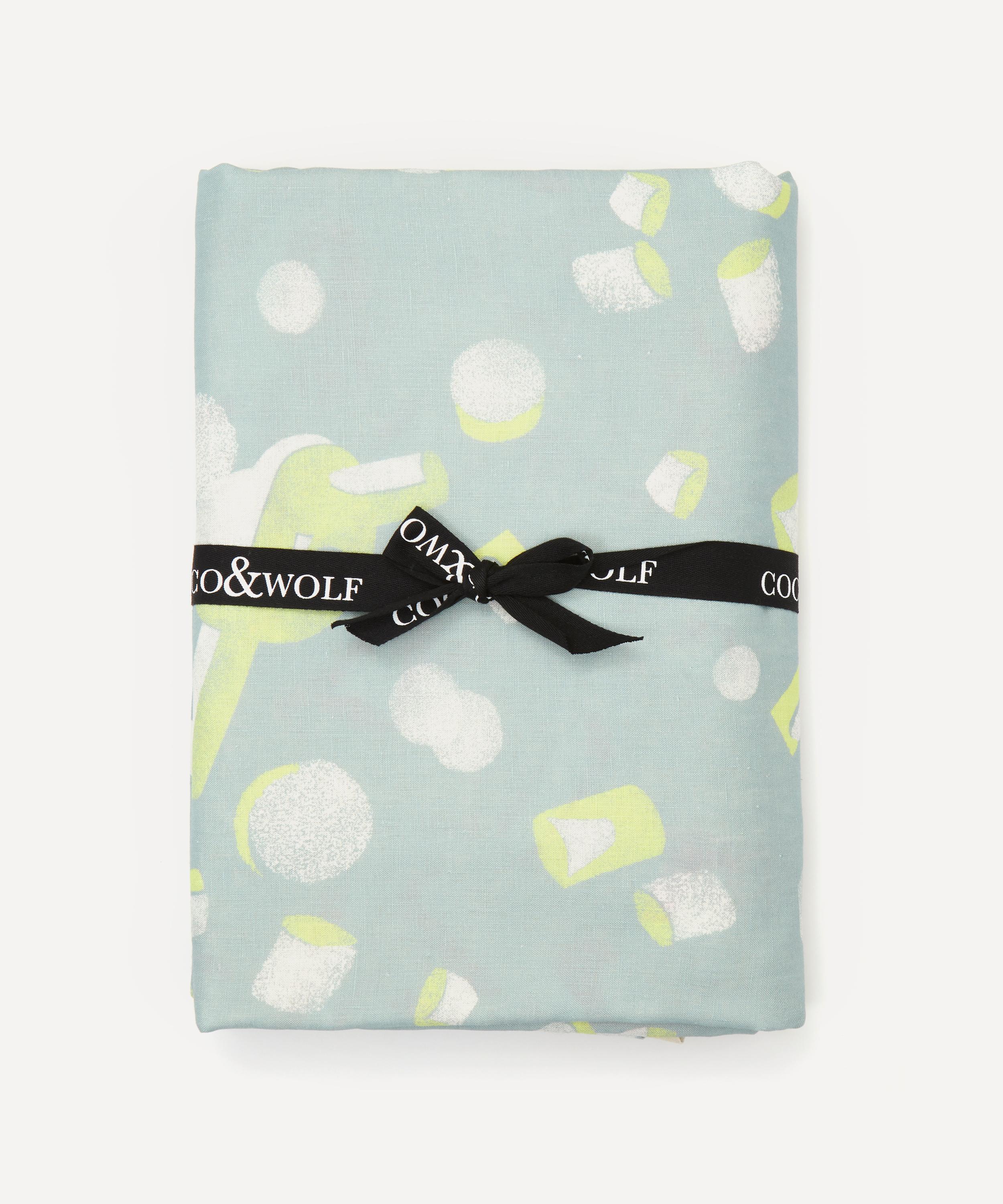 Coco & Wolf - Bobbi Knot Linen King Duvet Cover Set image number 2