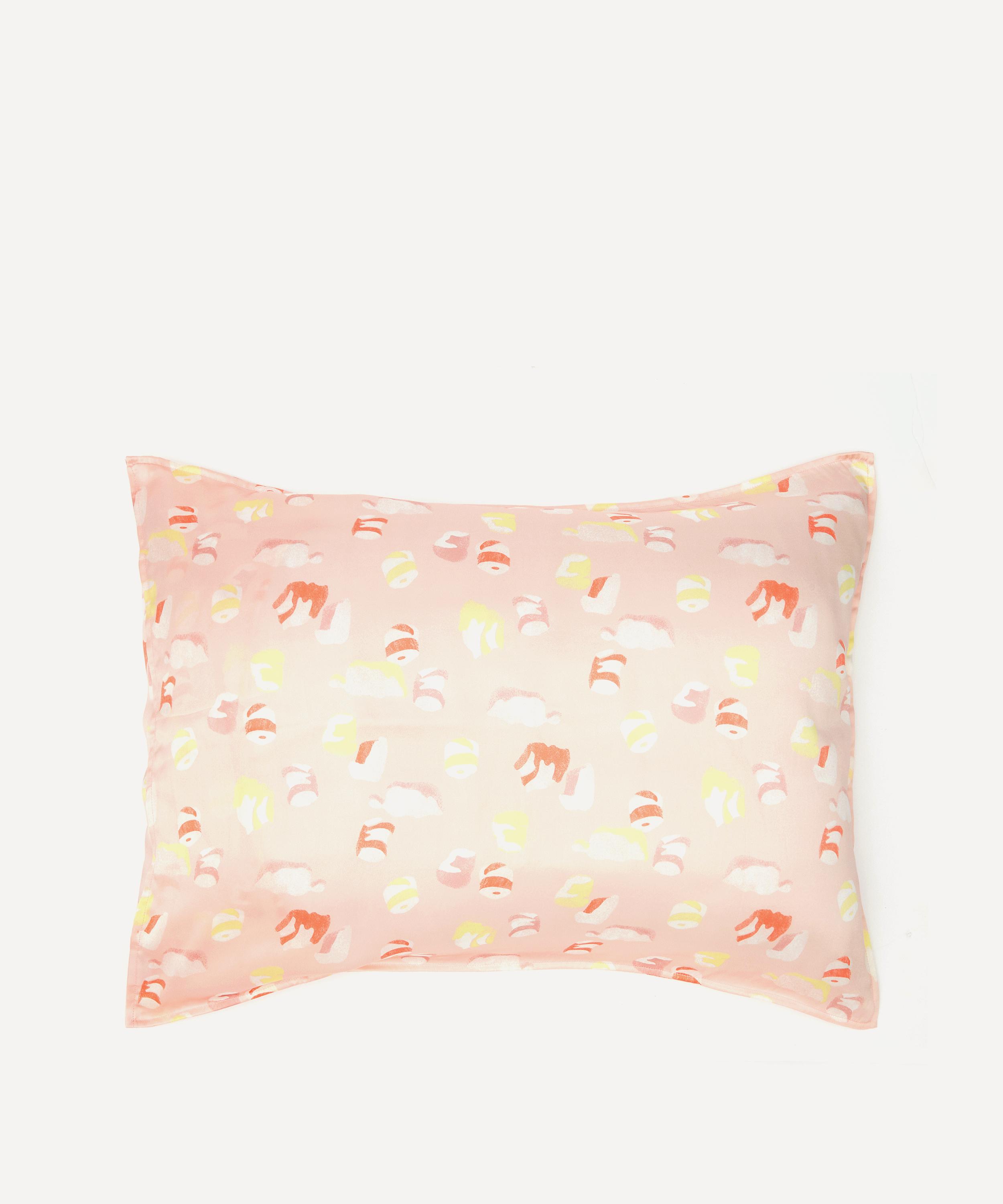 Coco & Wolf - Cotton Balls Silk Satin Pillowcases Set of Two image number 1