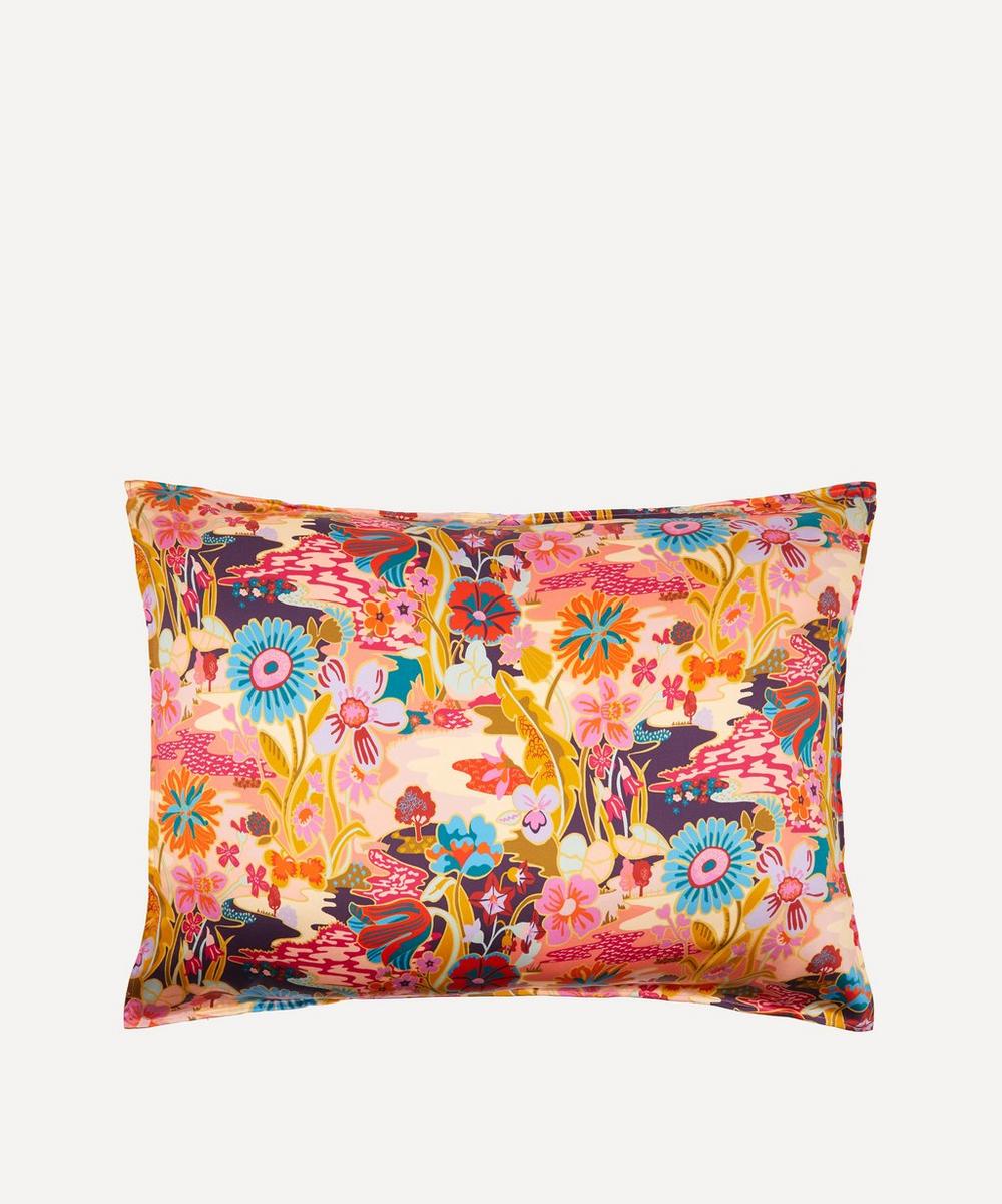 COCO & WOLF SUNSHINE ROAD SILK SATIN PILLOWCASES SET OF TWO,000730490