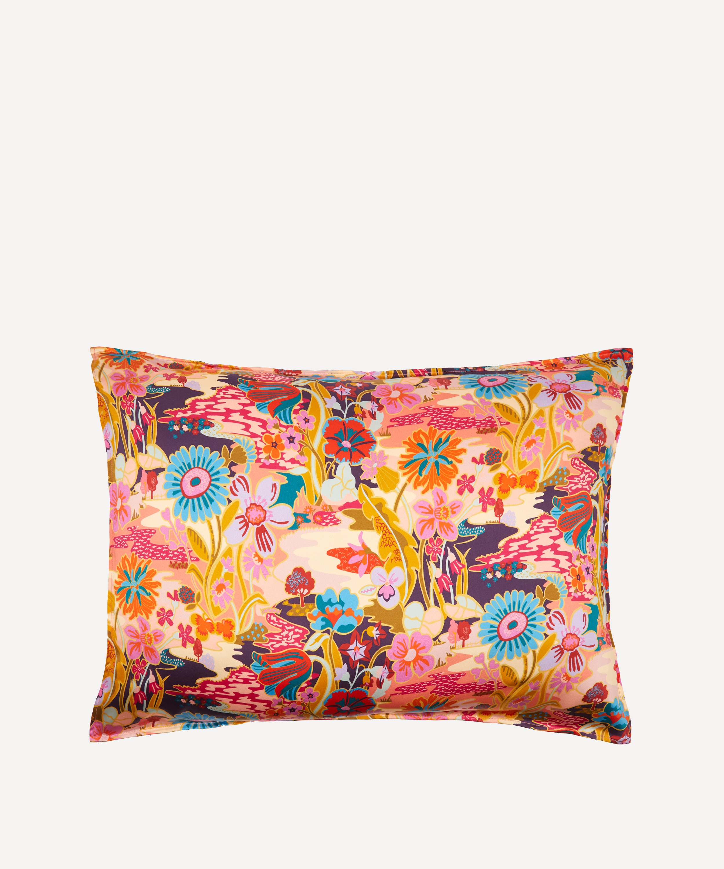 Coco & Wolf - Sunshine Road Silk Satin Pillowcases Set of Two image number null