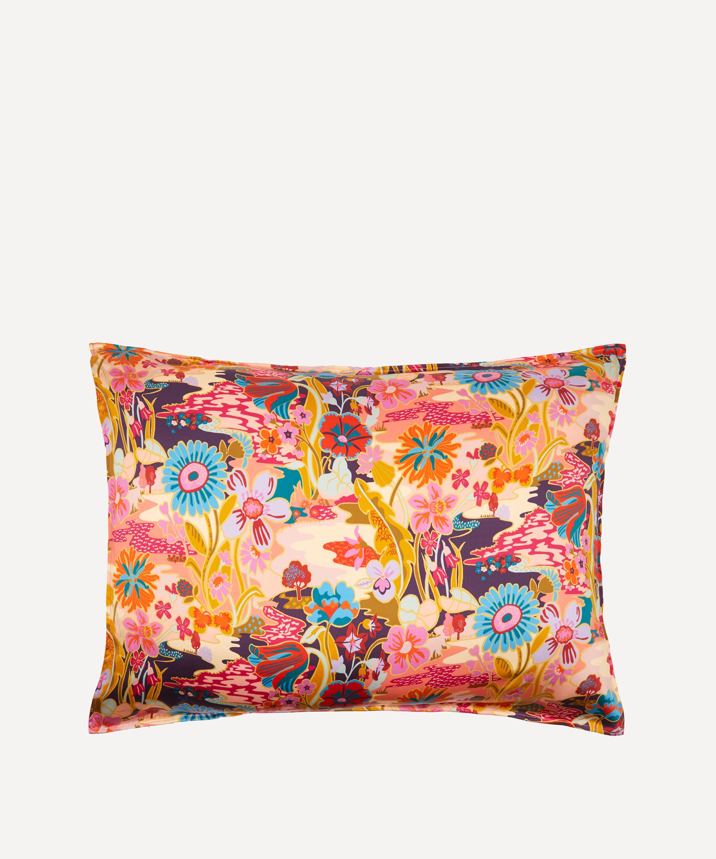 Coco & Wolf - Sunshine Road Silk Satin Pillowcases Set of Two image number 