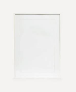 White Solid Oak Wood Frame 50x70