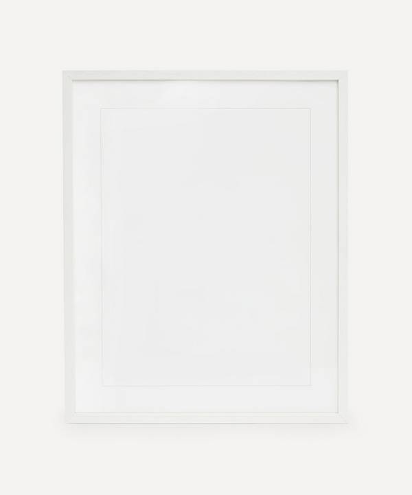 PLTY - White Solid Oak Wood Frame 40x50