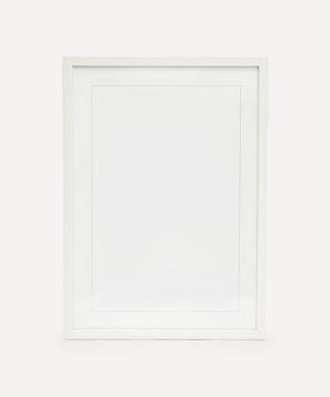 White Solid Oak Wood Frame A3