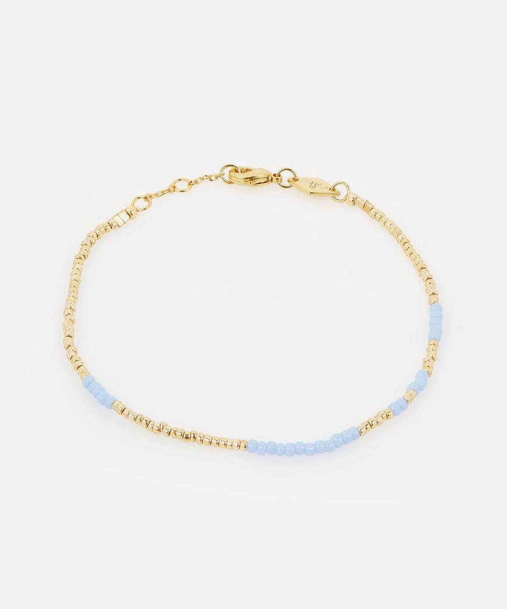 ANNI LU - Gold-Plated Asym Beaded Bracelet