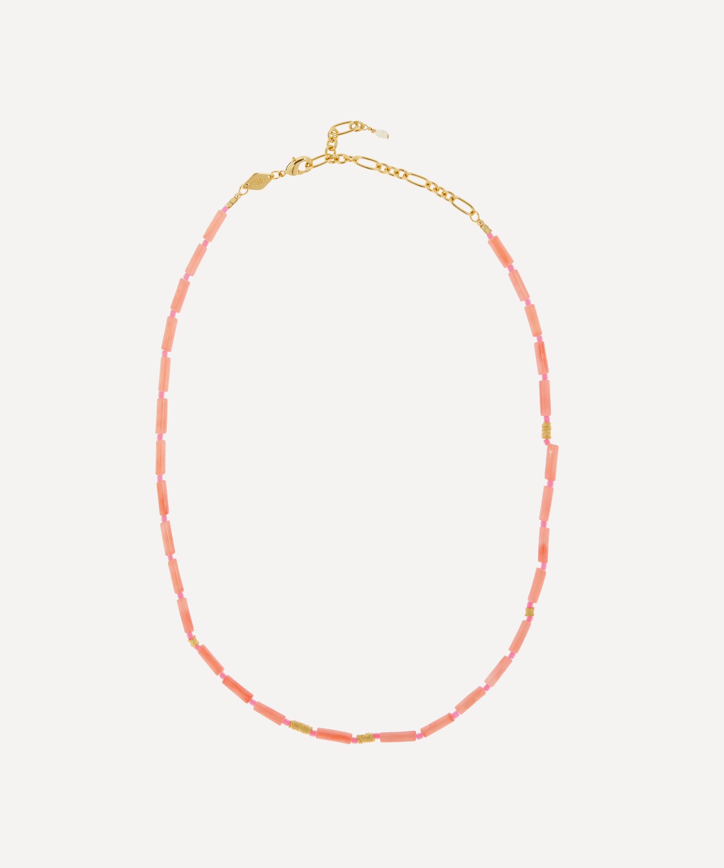 ANNI LU - Gold-Plated Malibu Beaded Necklace