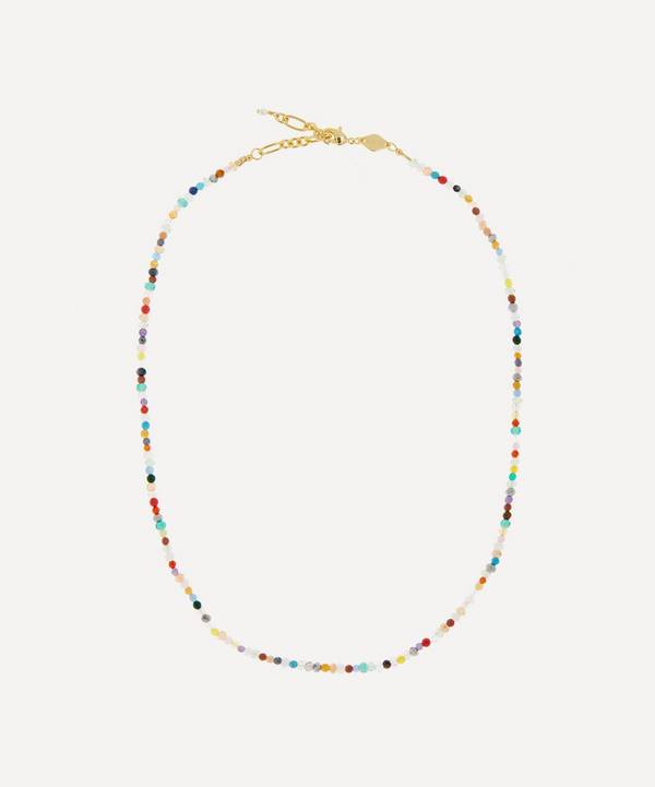 ANNI LU - Gold-Plated Twinkle Twinkle Beaded Necklace image number 0