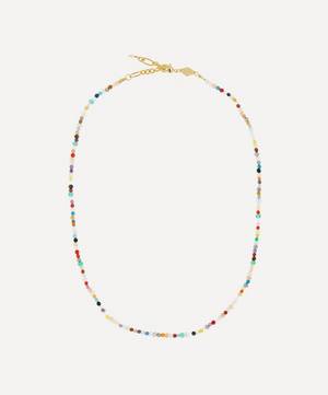 Gold-Plated Twinkle Twinkle Beaded Necklace