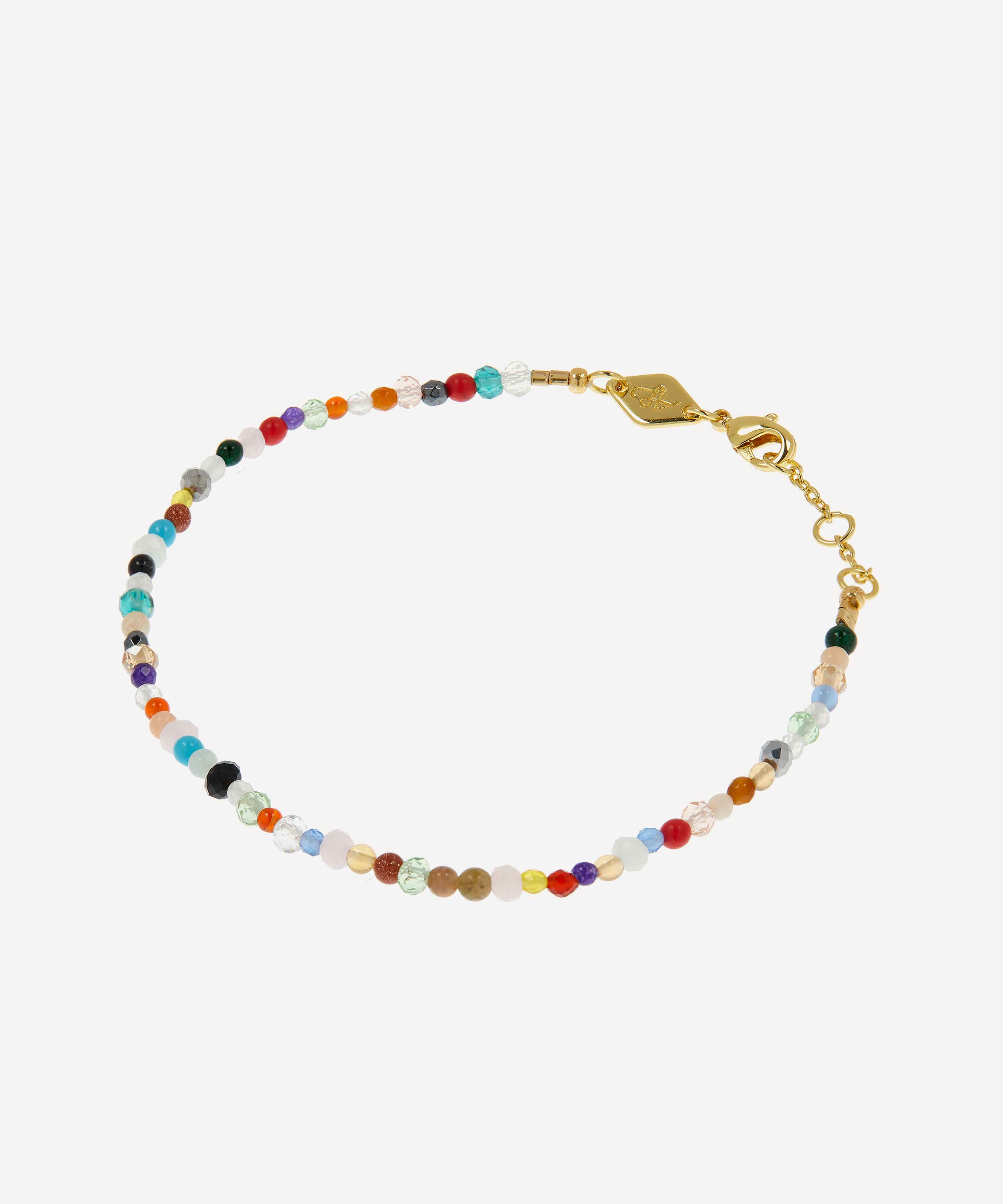 ANNI LU - Gold-Plated Precious Mix Beaded Bracelet image number 2