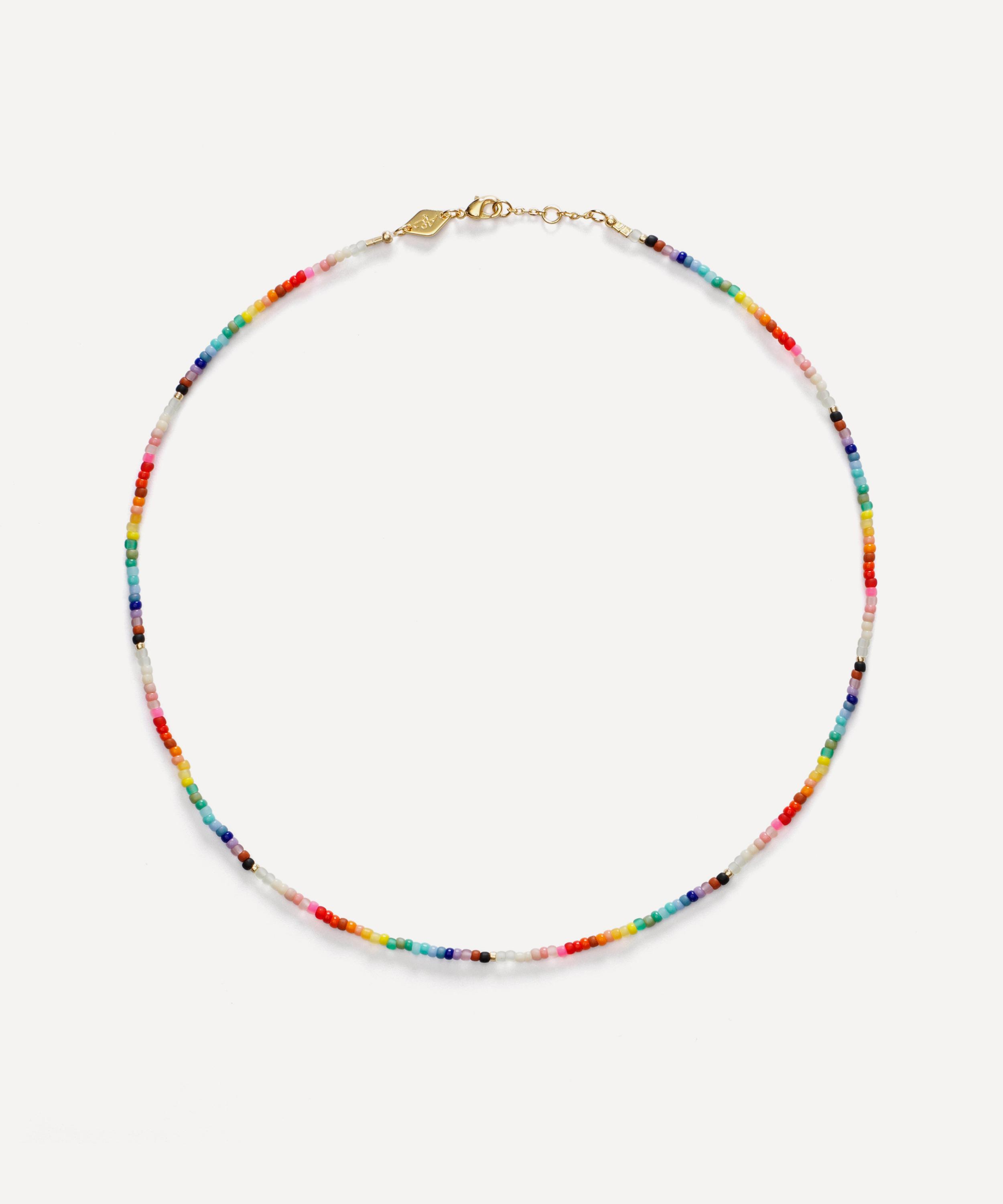 ANNI LU Gold-Plated Nuanua Beaded Necklace | Liberty