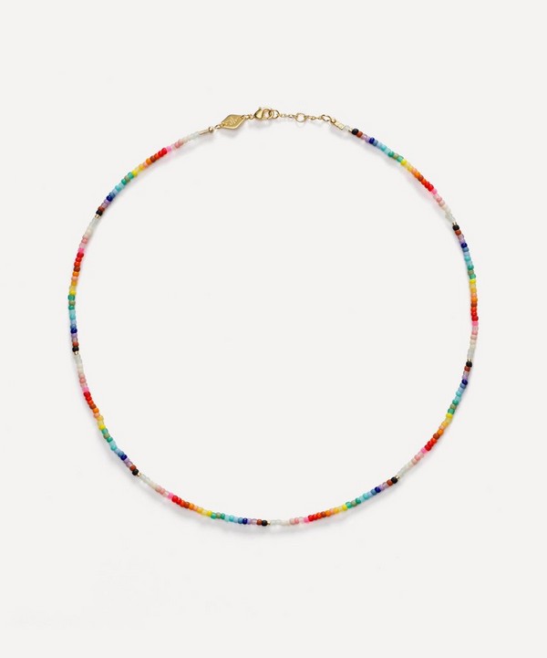 ANNI LU - Gold-Plated Nuanua Beaded Necklace image number null