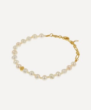 ANNI LU - Gold-Plated Stellar Pearly Bracelet image number 2
