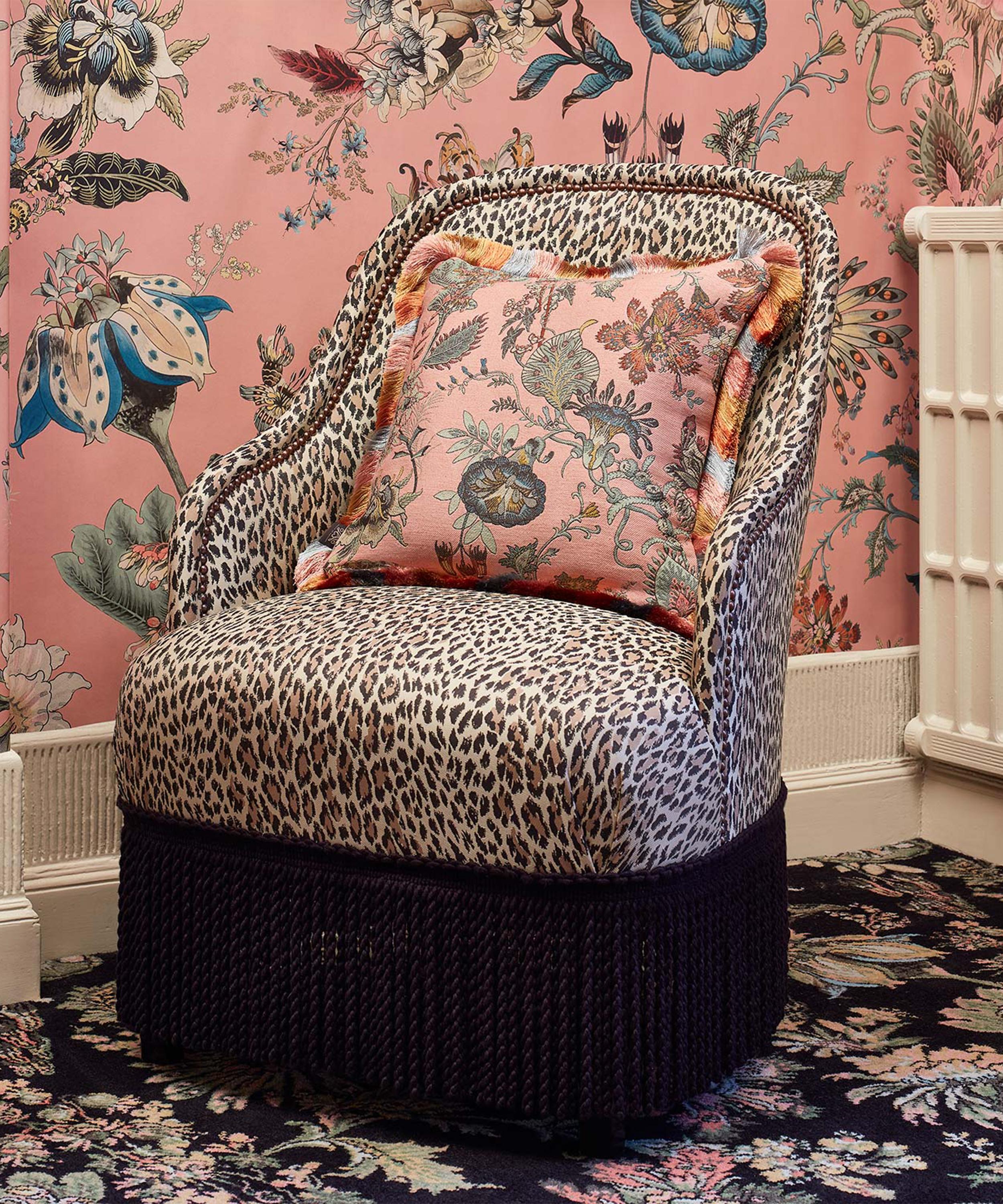 House of Hackney - Flora Fantasia Medium Jacquard Cushion image number 2