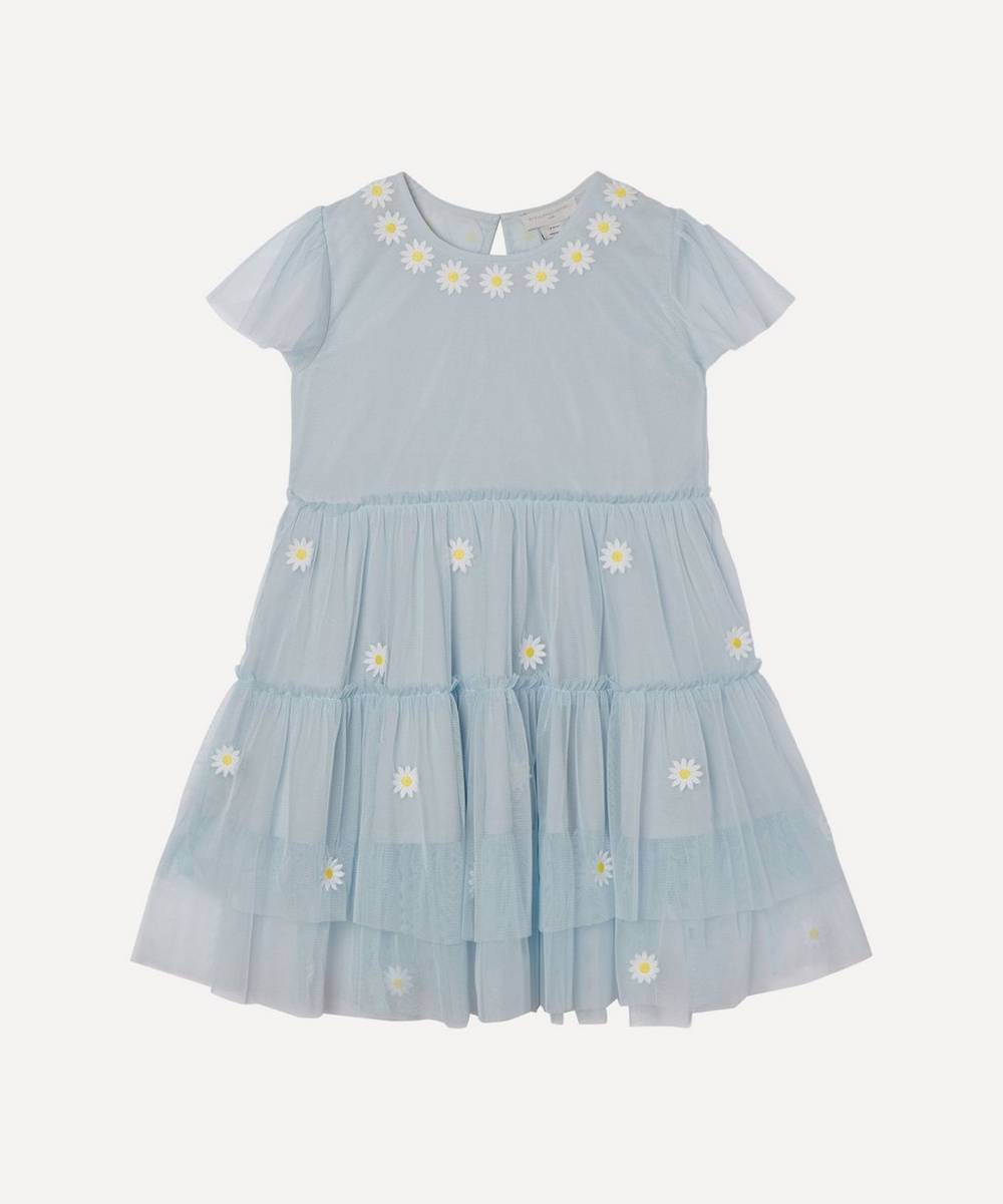 Stella McCartney Kids - Daisy Embroidered Tulle Dress 2-8 Years