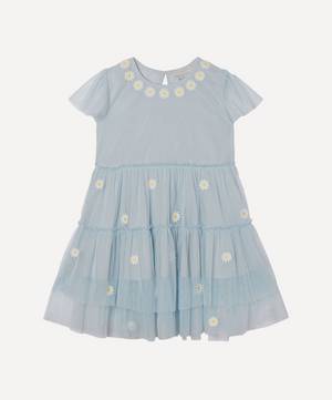 Daisy Embroidered Tulle Dress 2-8 Years