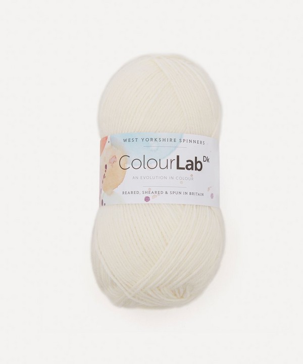 West Yorkshire Spinners - White ColourLab DK Yarn 100g image number null