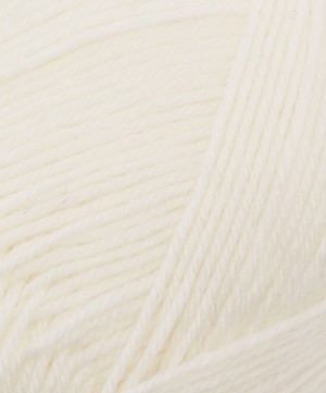 West Yorkshire Spinners - White ColourLab DK Yarn 100g image number 1