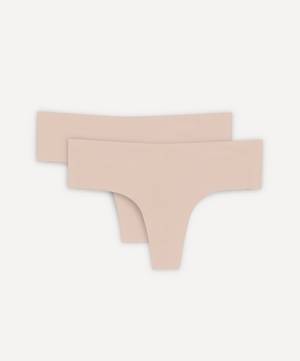 Invisible Cheeky Thongs Two Pack
