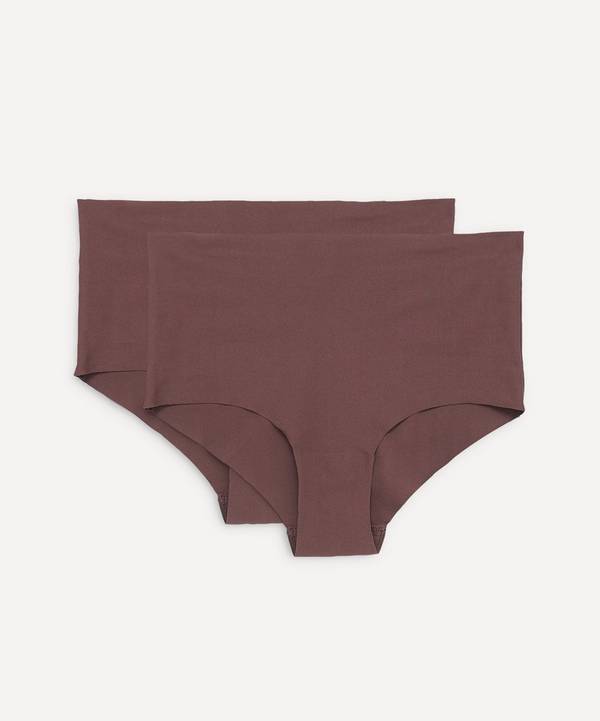 Organic Basics - Invisible Cheeky High-Rise Briefs Two Pack image number 0