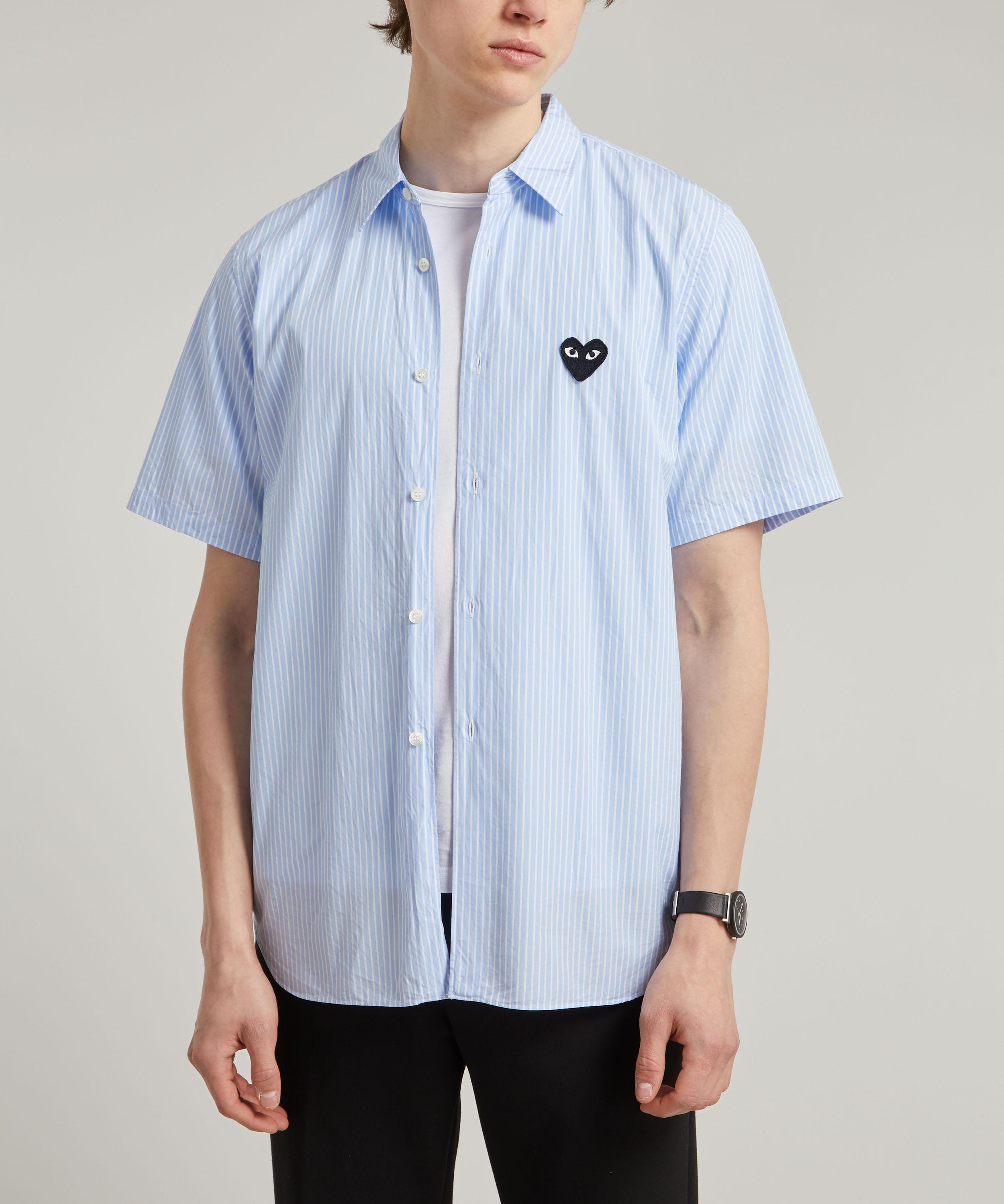 Comme des Garçons Play - Heart Logo Patch Cotton T-Shirt image number 1