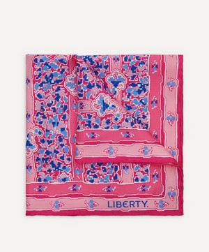 Liberty - Betley Printed Silk Pocket Square image number 0