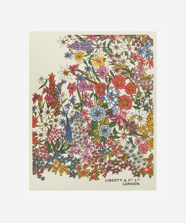 Liberty - Unframed Garden Border Archive Liberty Art Print image number null