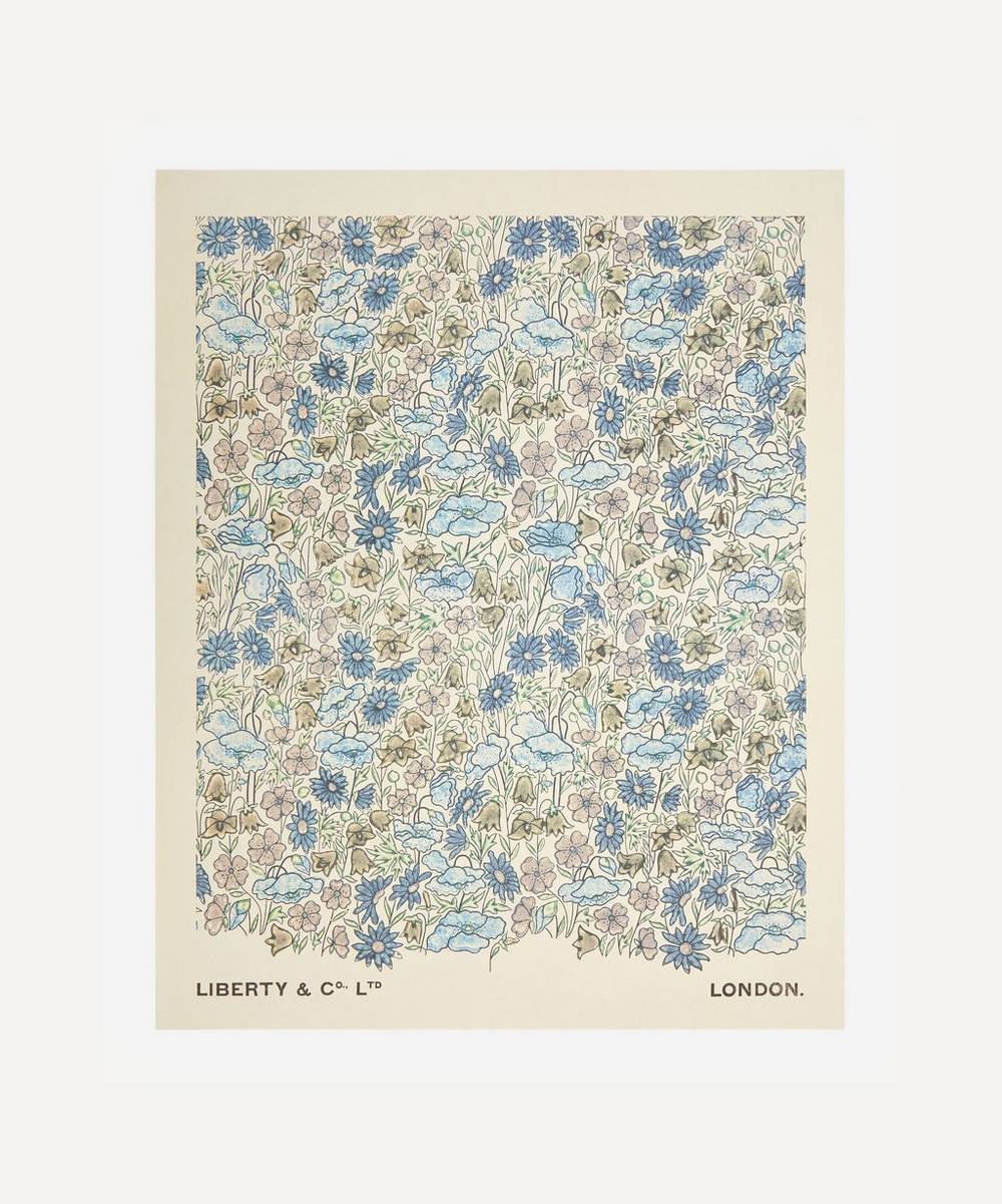 Liberty - Unframed Poppy and Daisy Archive Liberty Art Print