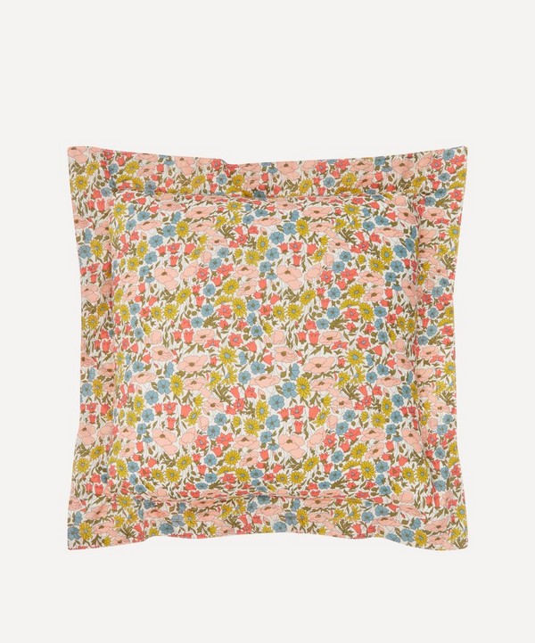 Coco & Wolf - Poppy and Daisy Stitch Edge Square Cushion image number null