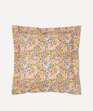 Coco & Wolf - Poppy and Daisy Stitch Edge Square Cushion image number 0