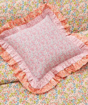 Coco & Wolf - Wiltshire Bud and Mitsi Valeria and Betsy Double Ruffle Square Cushion image number 2