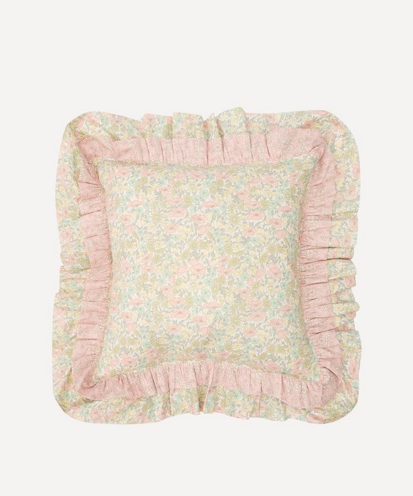 Coco & Wolf - Poppy and Daisy and Capel Double Ruffle Square Cushion image number null
