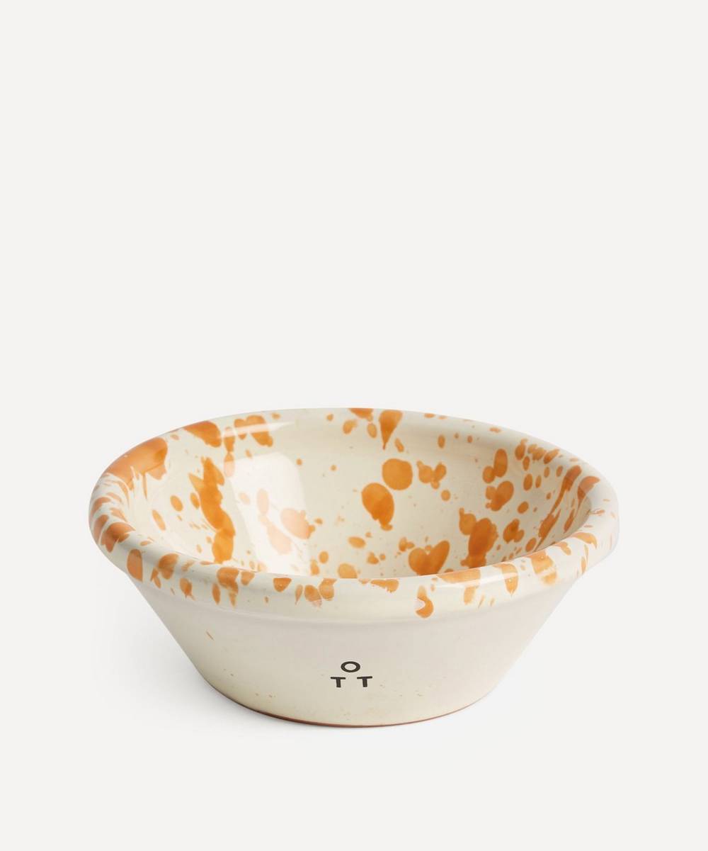 Hot Pottery - Nut Bowl Burnt Orange