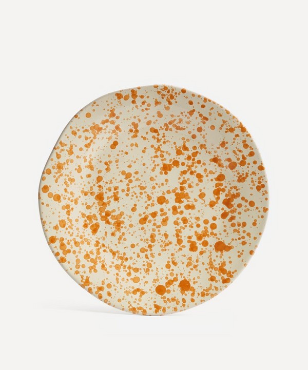 Hot Pottery - Shallow Serving Bowl Burnt Orange image number null