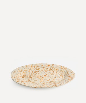 Hot Pottery - Irregular Serving Platter Burnt Orange image number 1