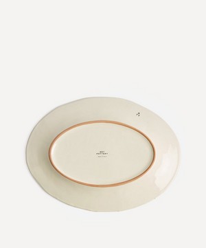 Hot Pottery - Irregular Serving Platter Burnt Orange image number 2