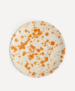 Hot Pottery - Espresso Cup and Saucer Set Burnt Orange image number 3