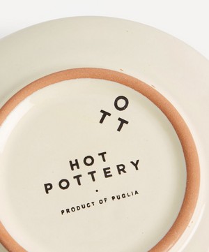 Hot Pottery - Candle Holder Burnt Orange image number 3