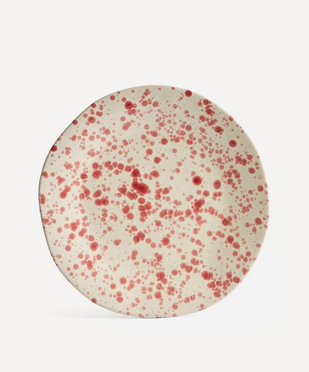 Hot Pottery - Irregular Plate Cranberry