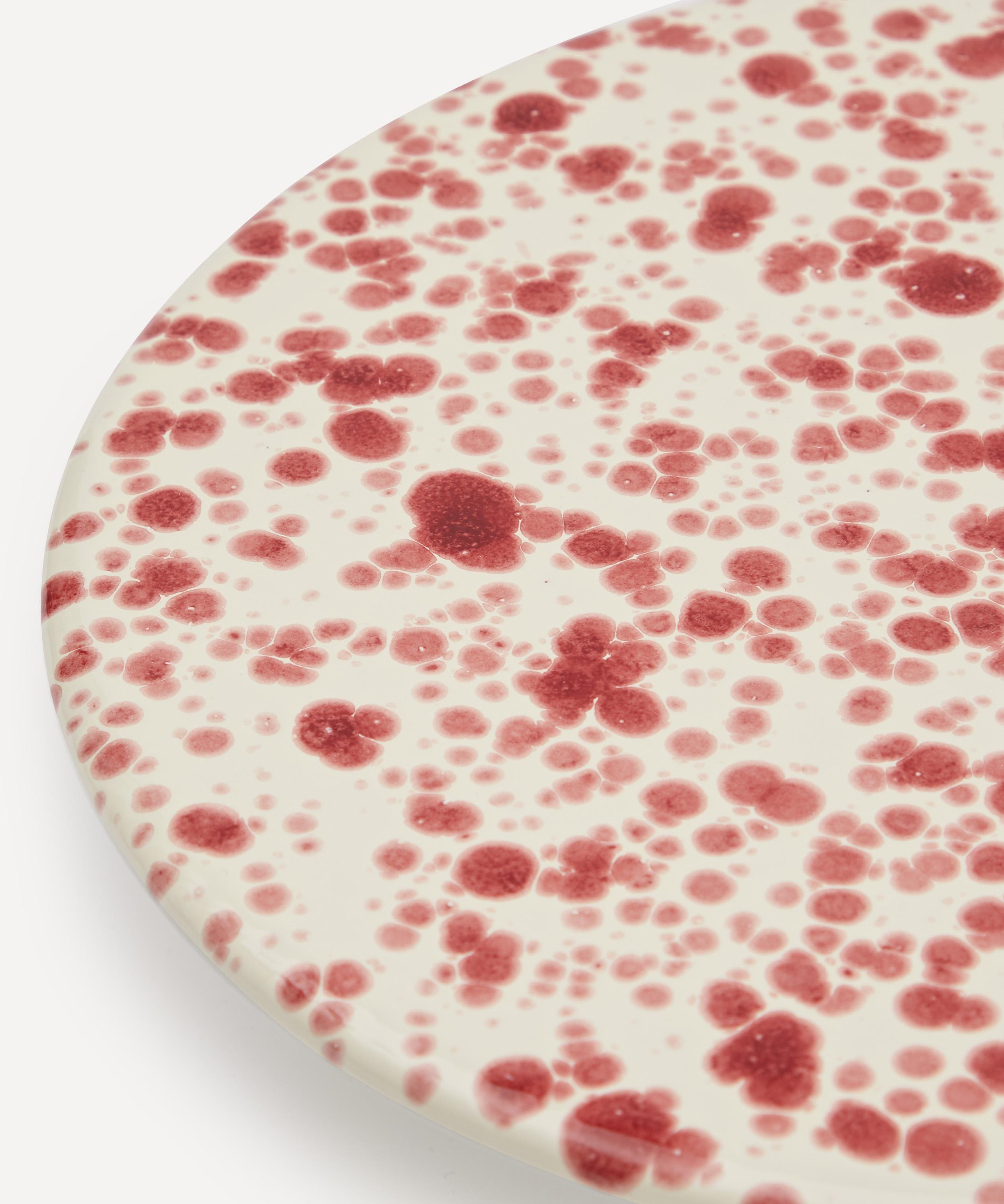 Hot Pottery - Cake Stand Cranberry image number 3