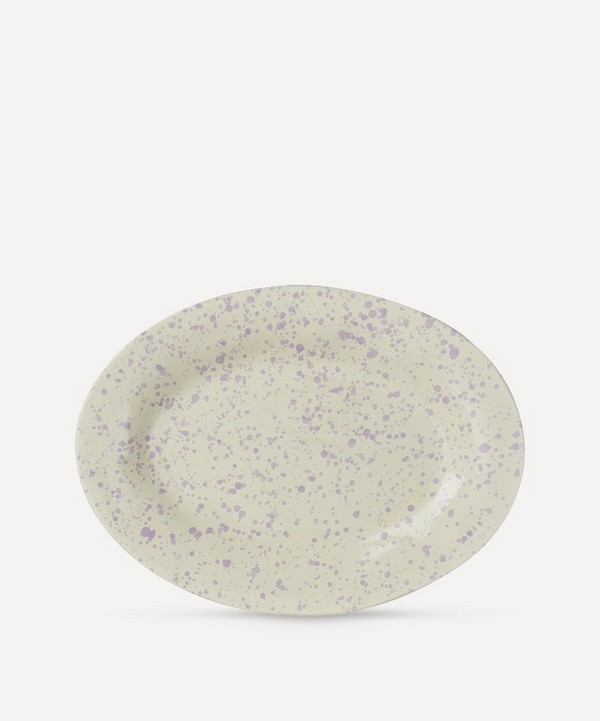 Hot Pottery - Irregular Serving Platter Lilac image number null