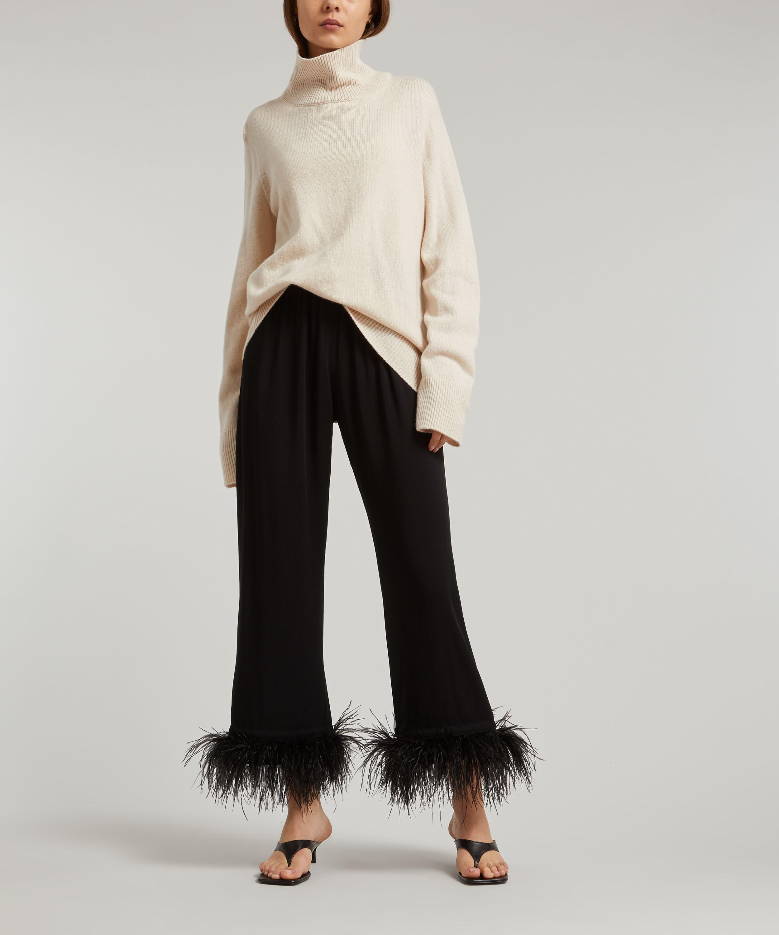 PAGETTA | Feather Trimmed Trousers