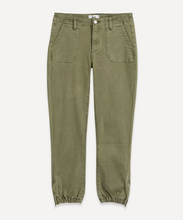 Paige - Mayslie Cotton Twill Joggers
