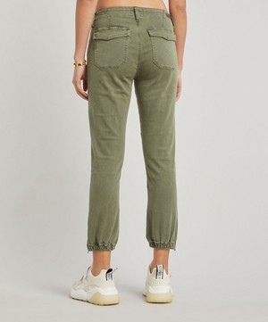 Paige - Mayslie Cotton Twill Joggers image number 3