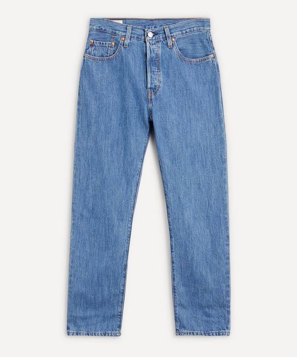 Levi's Red Tab - 501 Crop Stonewash Jeans