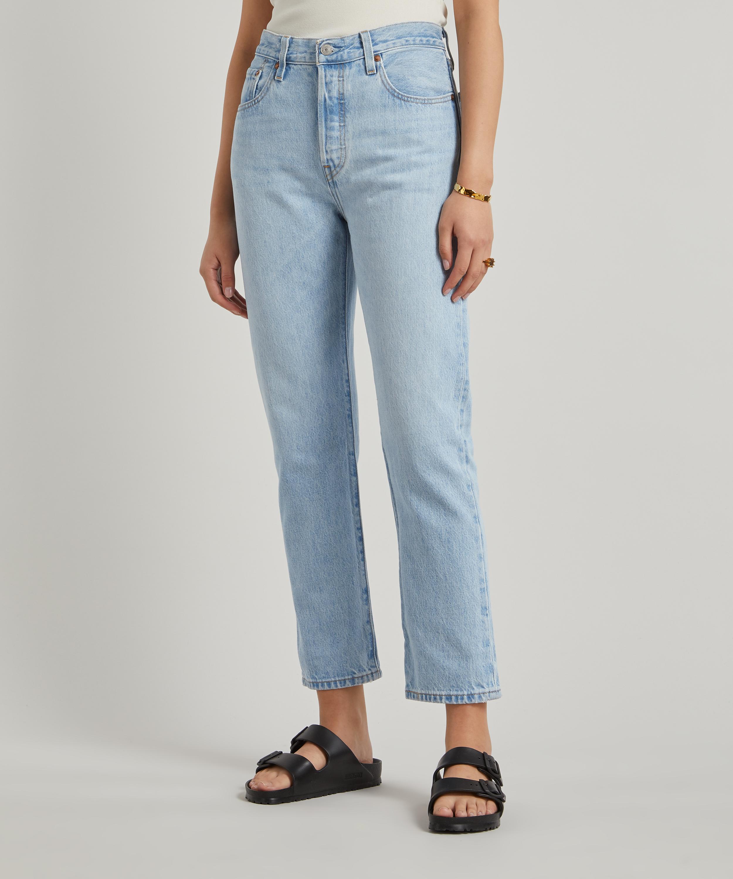 Levi's Red Tab 501® Crop Straight Leg Jeans in Luxor